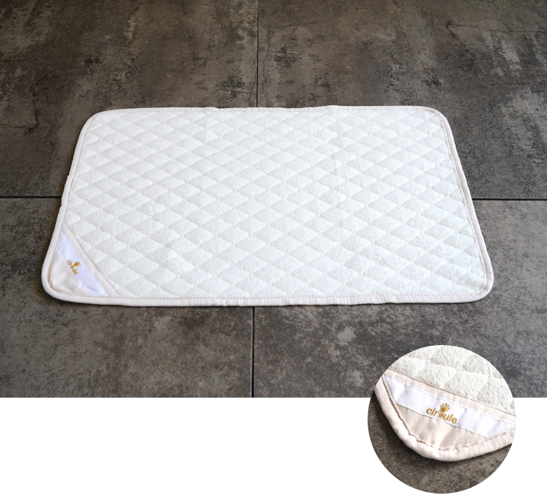Recovery Mat Surface: Off-White × Beige