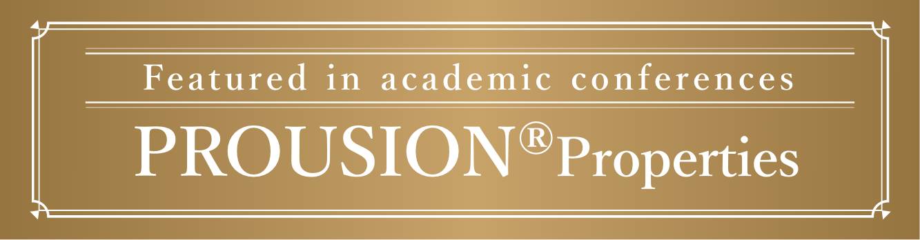 Properties of PROUSION® presented at academic conferences